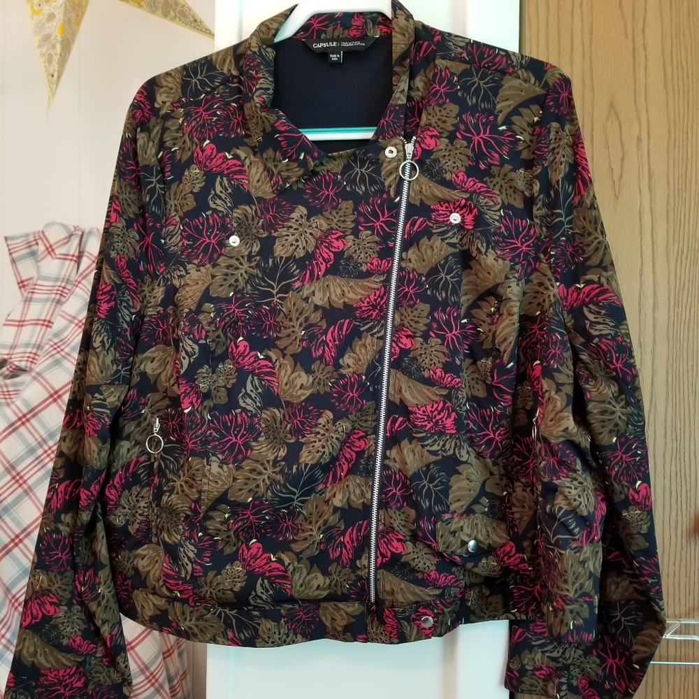 Silky moto jacket